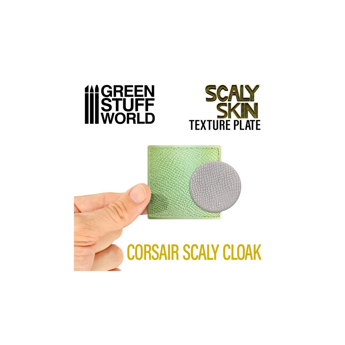 Green Stuff World: Texture Plate - Corsair Scaly Cloak