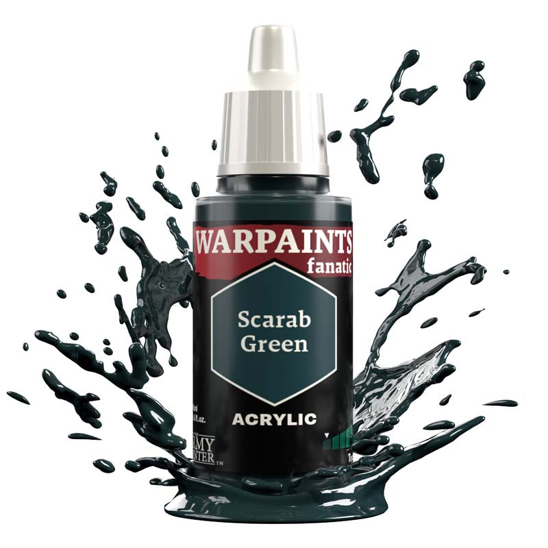 Army Painter Warpaints Fanatic: Scarab Green