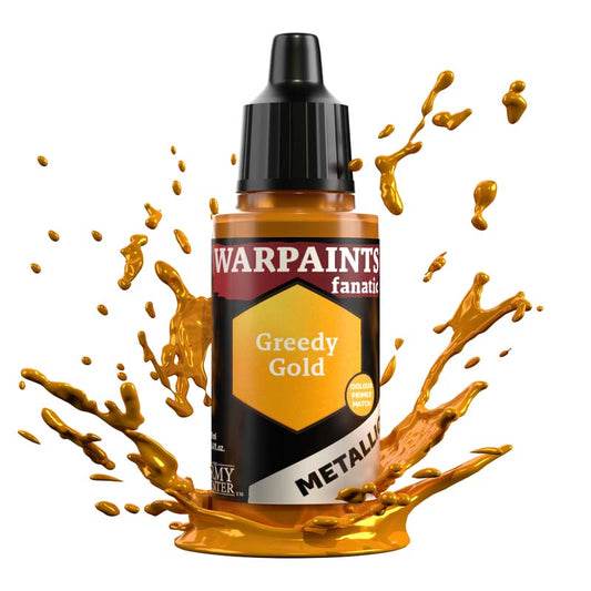 Army Painter Warpaints Fanatic Metallic: Greedy Gold