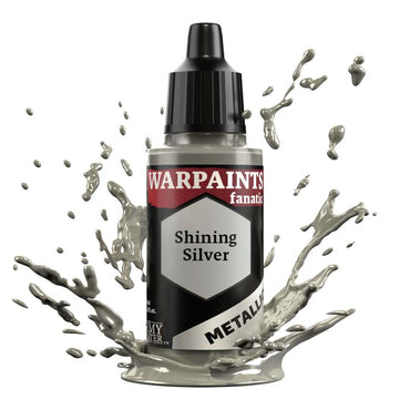 Army Painter Warpaints Fanatic Metallic:  Shining Silver