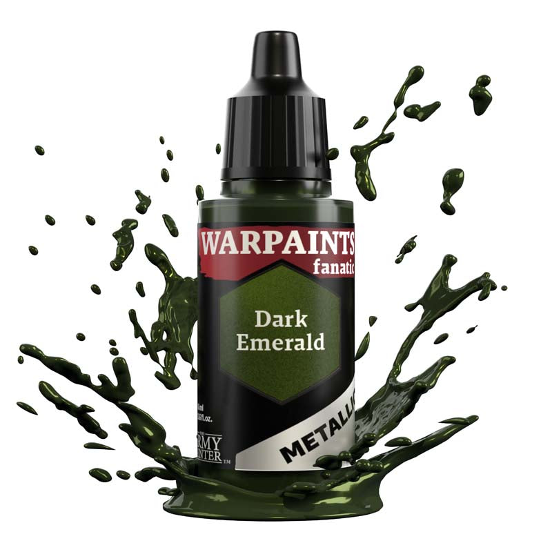 Army Painter Warpaints Fanatic Metallic: Dark Emerald