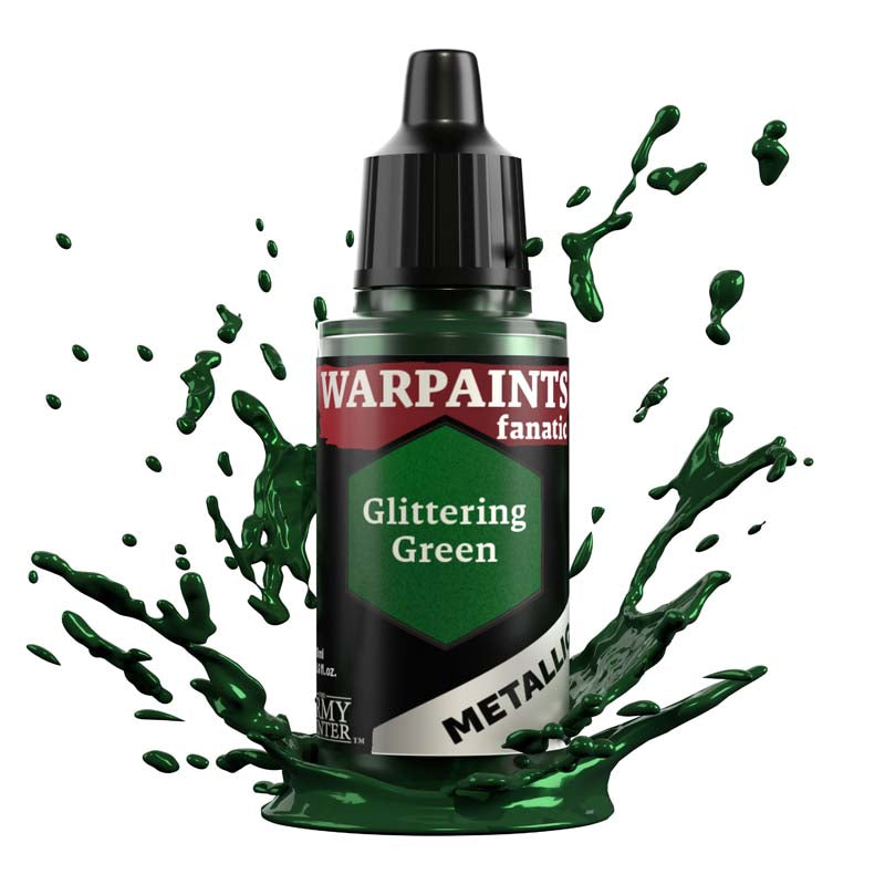 Army Painter Warpaints Fanatic Metallic: Glittering Green