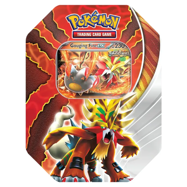 Pokemon - Paradox Destinies Tin - Gouging Fire ex