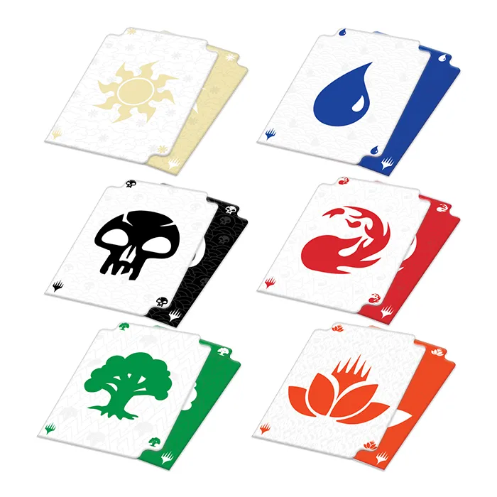 Ultra Pro - Magic The Gathering - Mana 8 - Token Dividers With Deck Box