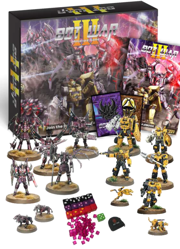 Bot War 3 Boxed Set Core Game