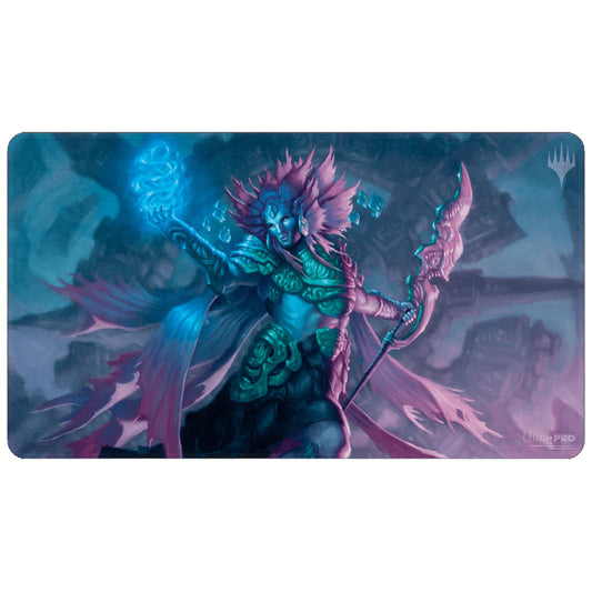 MtG Playmat: The Lost Caverns of Ixalan - Hakbal of the Surging Soul