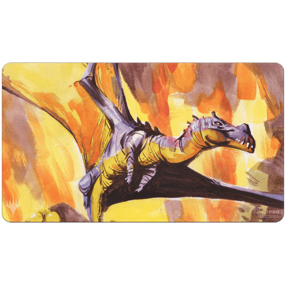 MtG Playmat: The Lost Caverns of Ixalan - Bonehoard Dracosaur