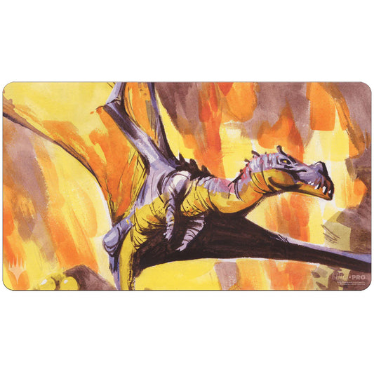 MtG Playmat: The Lost Caverns of Ixalan - Bonehoard Dracosaur