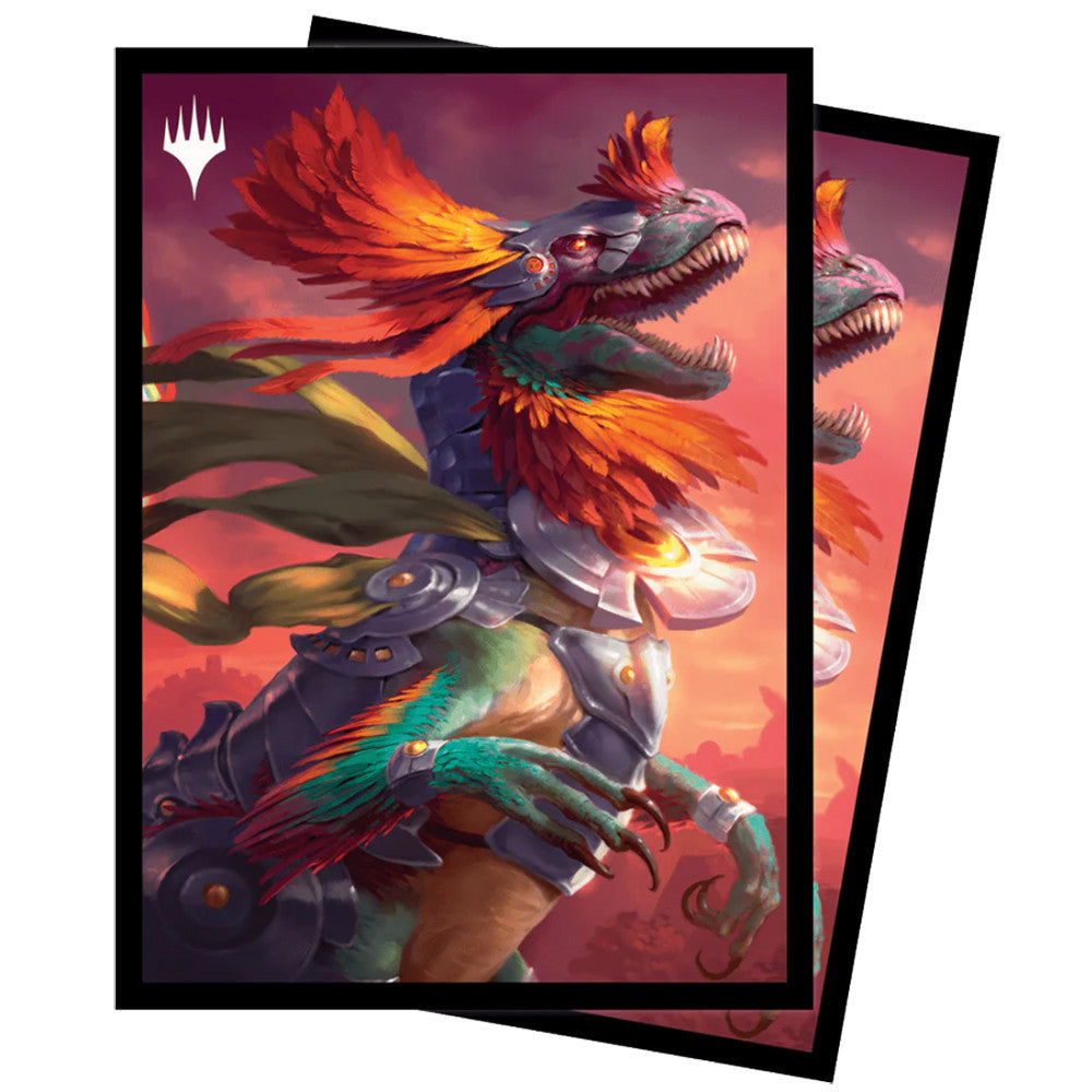 MtG Sleeves: The Lost Caverns of Ixalan - Pantlaza, Sun-Favored (100)