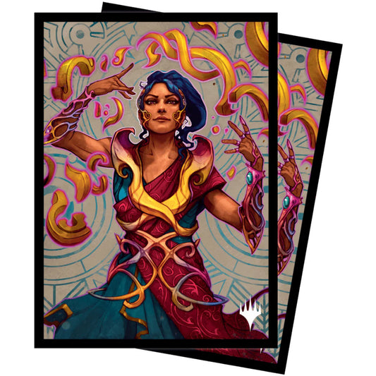 MtG Sleeves: The Lost Caverns of Ixalan - Saheeli, the Sun's Brilliance (100)