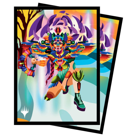MtG Sleeves: The Lost Caverns of Ixalan - Huatli, Poet of Unity (100)