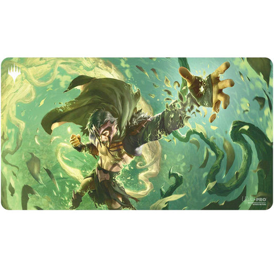 Flare of Cultivation MTG: Modern Horizons 3 Playmat Green-2 Ultra Pro