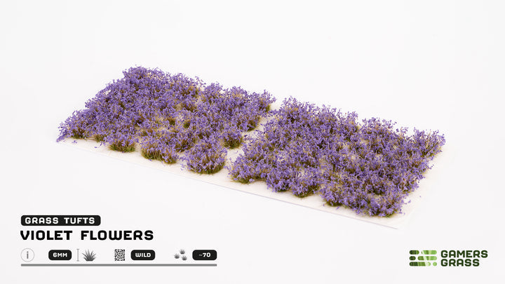 Violet Flowers - Gamers Grass
