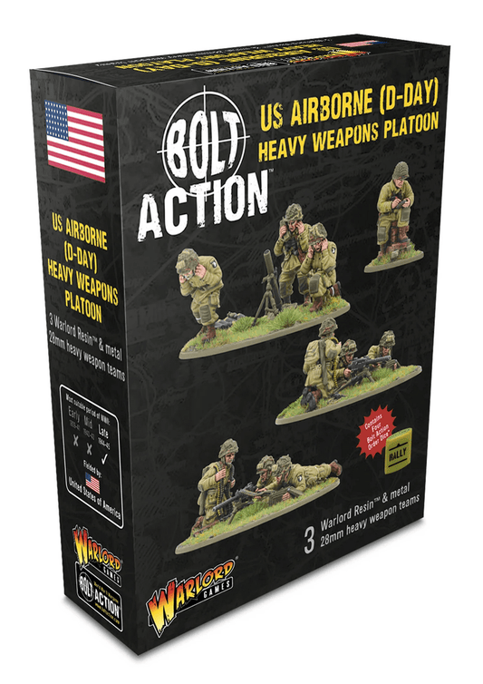 Bolt Action US Airborne (D-Day) Platoon Heavy Weapons Platoon