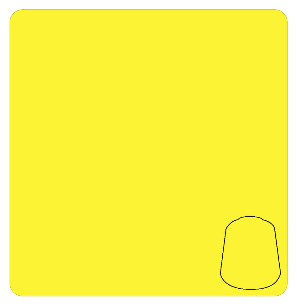 Flash Gitz Yellow Layer Paint 12ml