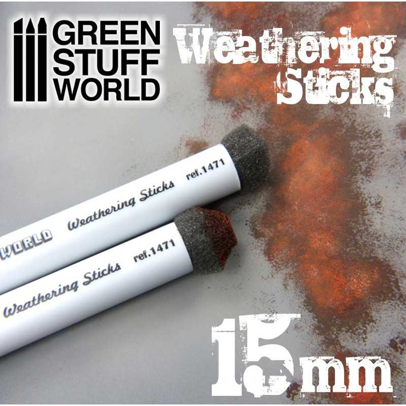 Green Stuff World Weathering Brushes 15mm