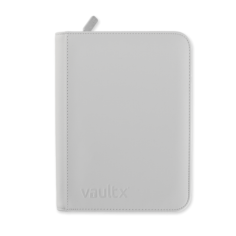 4-Pocket Exo-Tec Zip Binder White Edition