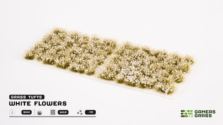 White Flowers - Gamers Grass
