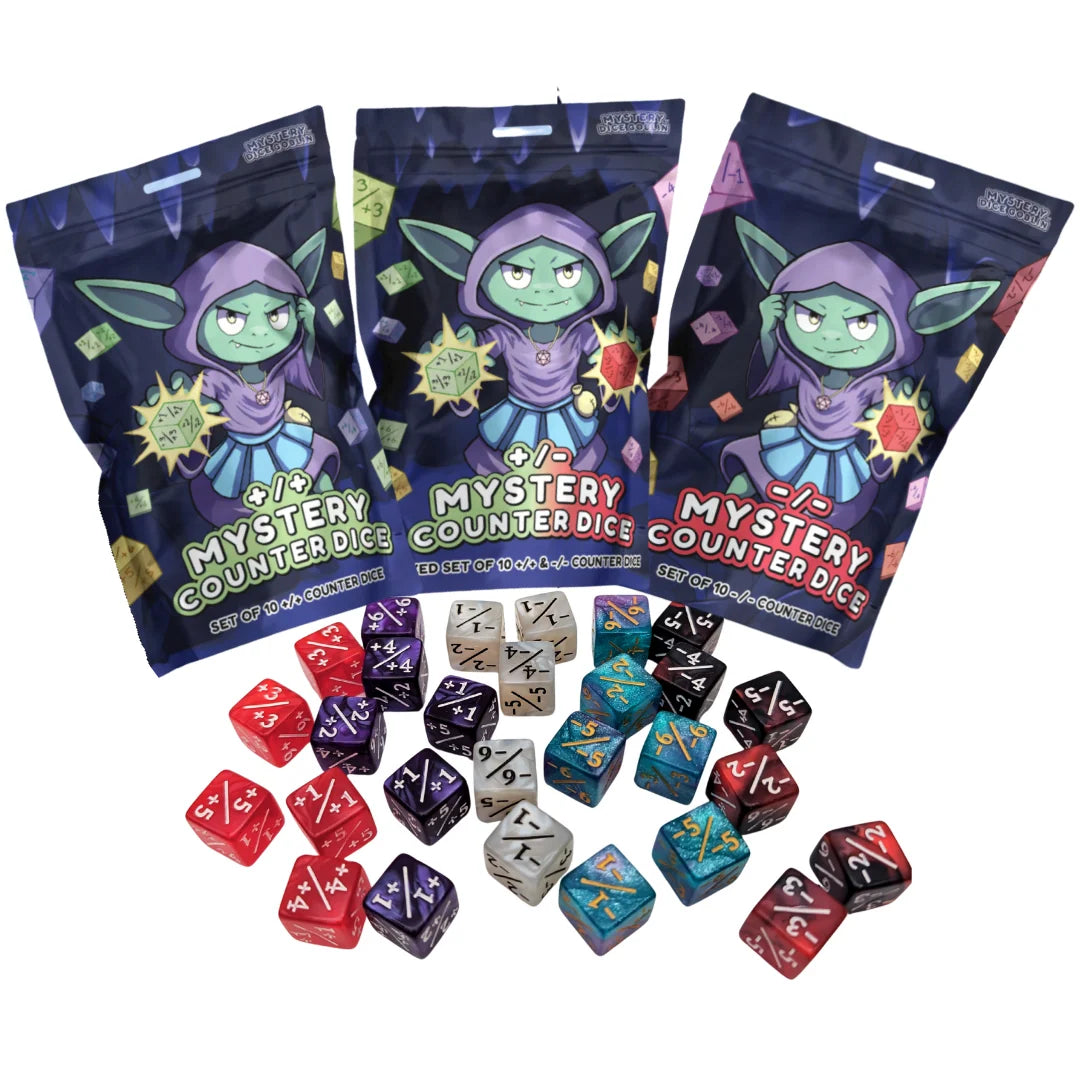 Counter Dice Mystery Bags - Mystery Dice Goblin