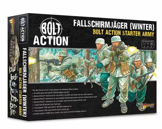 Bolt Action German Winter Fallschirmjäger Starter Army