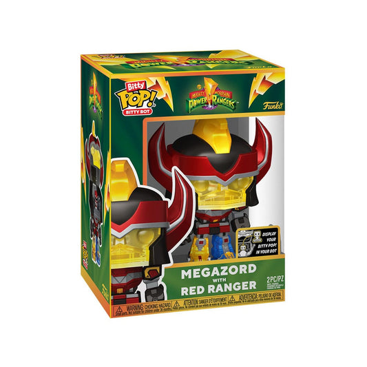 Mighty Morphin Power Rangers Bitty POP! Bots Figure 4-Pack Megazord with Red Ranger2,5 cm (Pre-Order)
