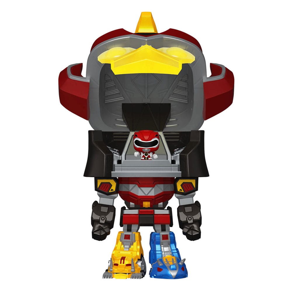 Mighty Morphin Power Rangers Bitty POP! Bots Figure 4-Pack Megazord with Red Ranger2,5 cm (Pre-Order)