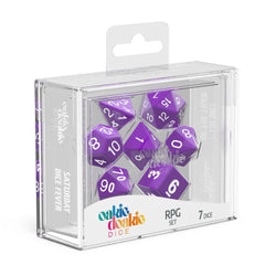 Oakie Doakie Dice RPG Set Solid - Purple (7)