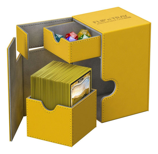 Ultimate Guard Flip'n'Tray Deck Case 100+ XenoSkin Amber