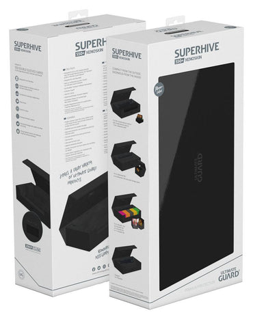 Ultimate Guard Superhive 550+ XenoSkin Monocolor Black