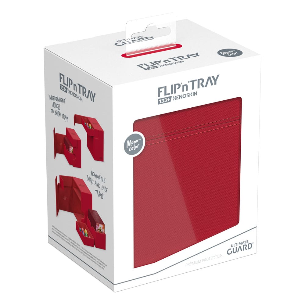 Ultimate Guard Flip`n`Tray 133+ XenoSkin Red