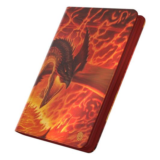 Ultimate Guard Zipfolio 360 Xenoskin Magic: The Gathering "Tarkir: Dragonstorm" - Magmatic Hellkite