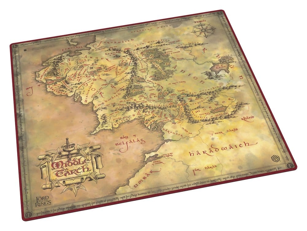 Ultimate Guard Play-Mat Oversized 61 x 61cm The Lord of the Rings™ "Places of Middle-earth"