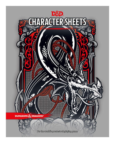 Dungeons & Dragons RPG Character Sheets (24)