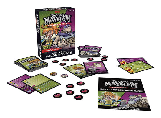 Dungeons & Dragons Card Game Expansion Dungeon Mayhem: Battle for Baldur's Gate