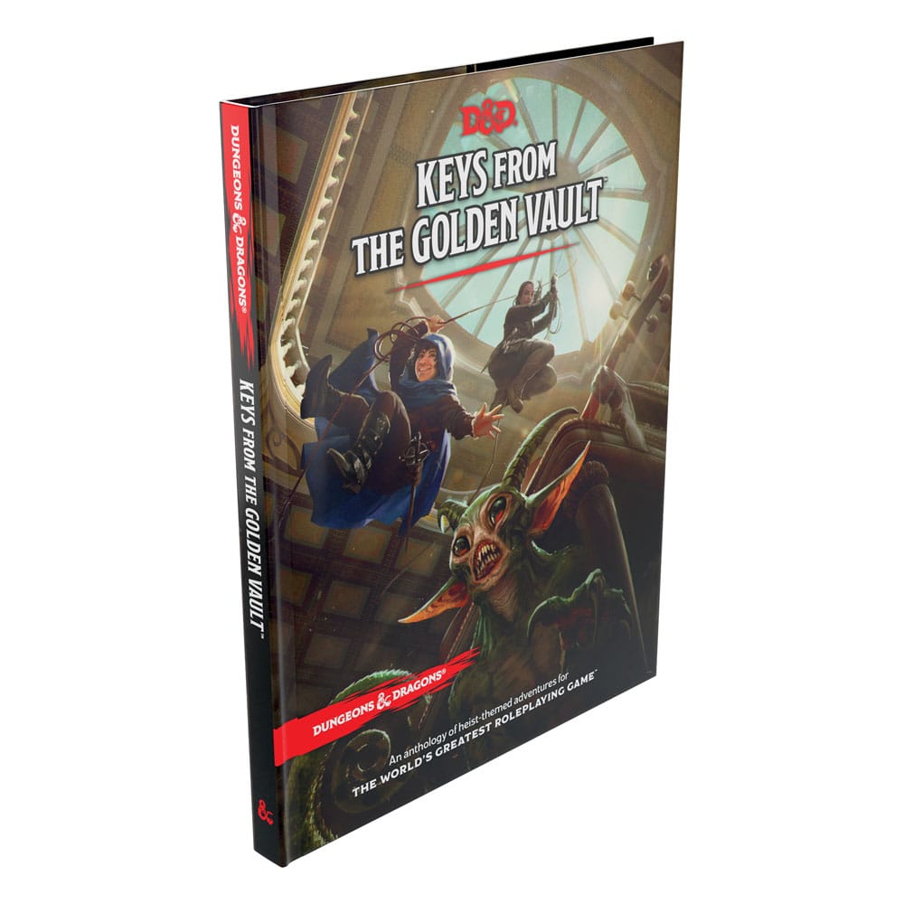 Dungeons & Dragons RPG Adventure Keys from the Golden Vault