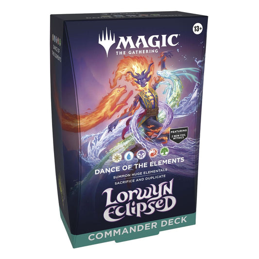 Magic the Gathering Lorwyn Eclipsed Commander Deck Dance Of The Elements (Pre-Order)