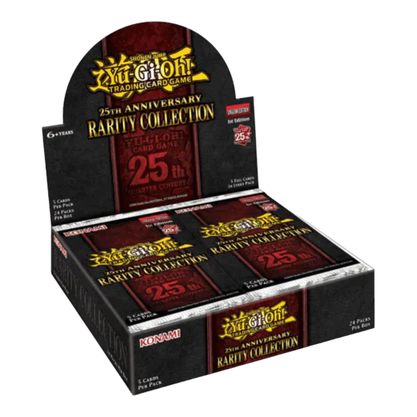 Yu-Gi-Oh! - 25th Anniversary Rarity Collection Booster Box  SEALED CASE OF 12 Displays