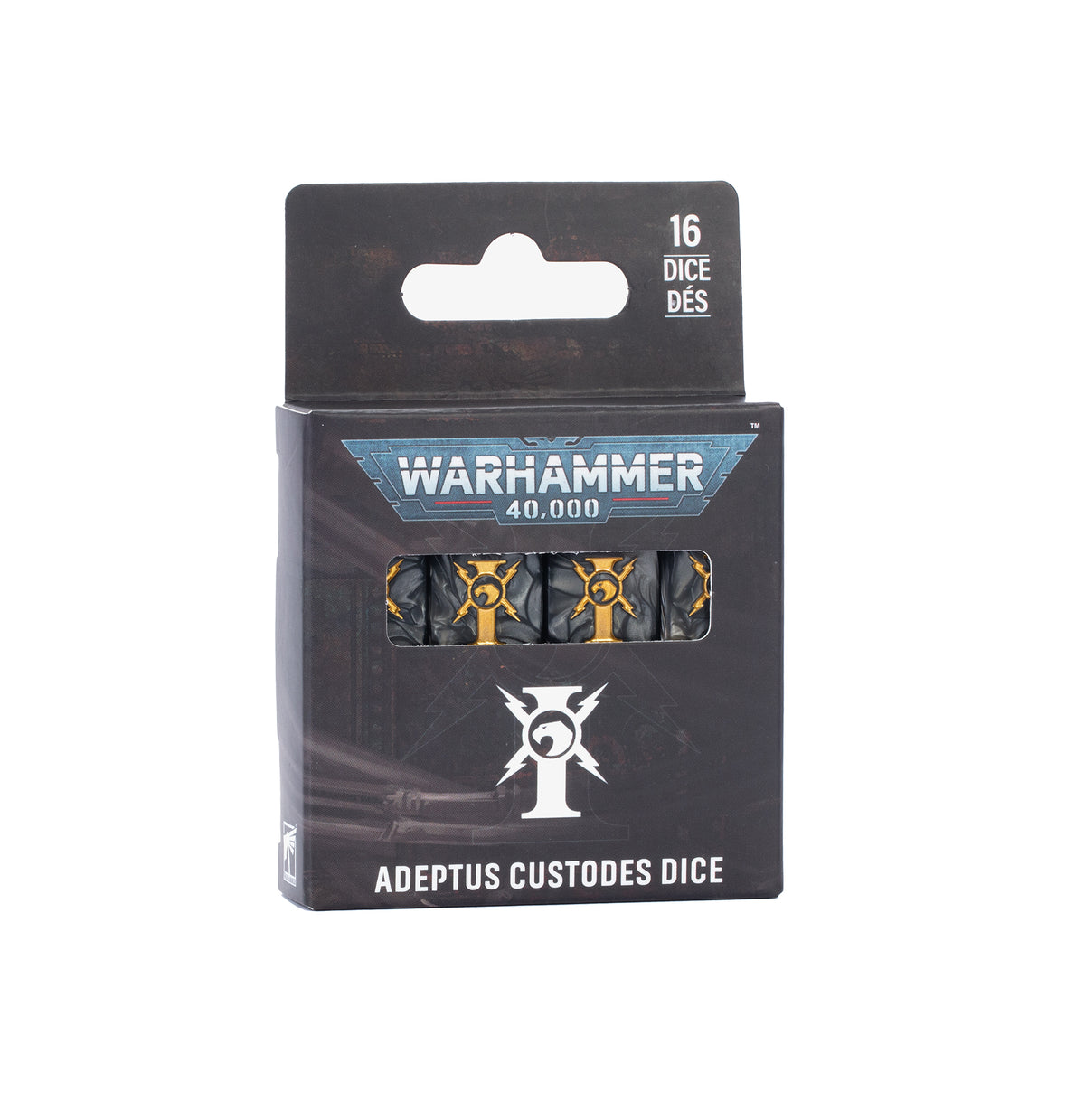 WARHAMMER 40000: ADEPTUS CUSTODES DICE (Pre-Order)