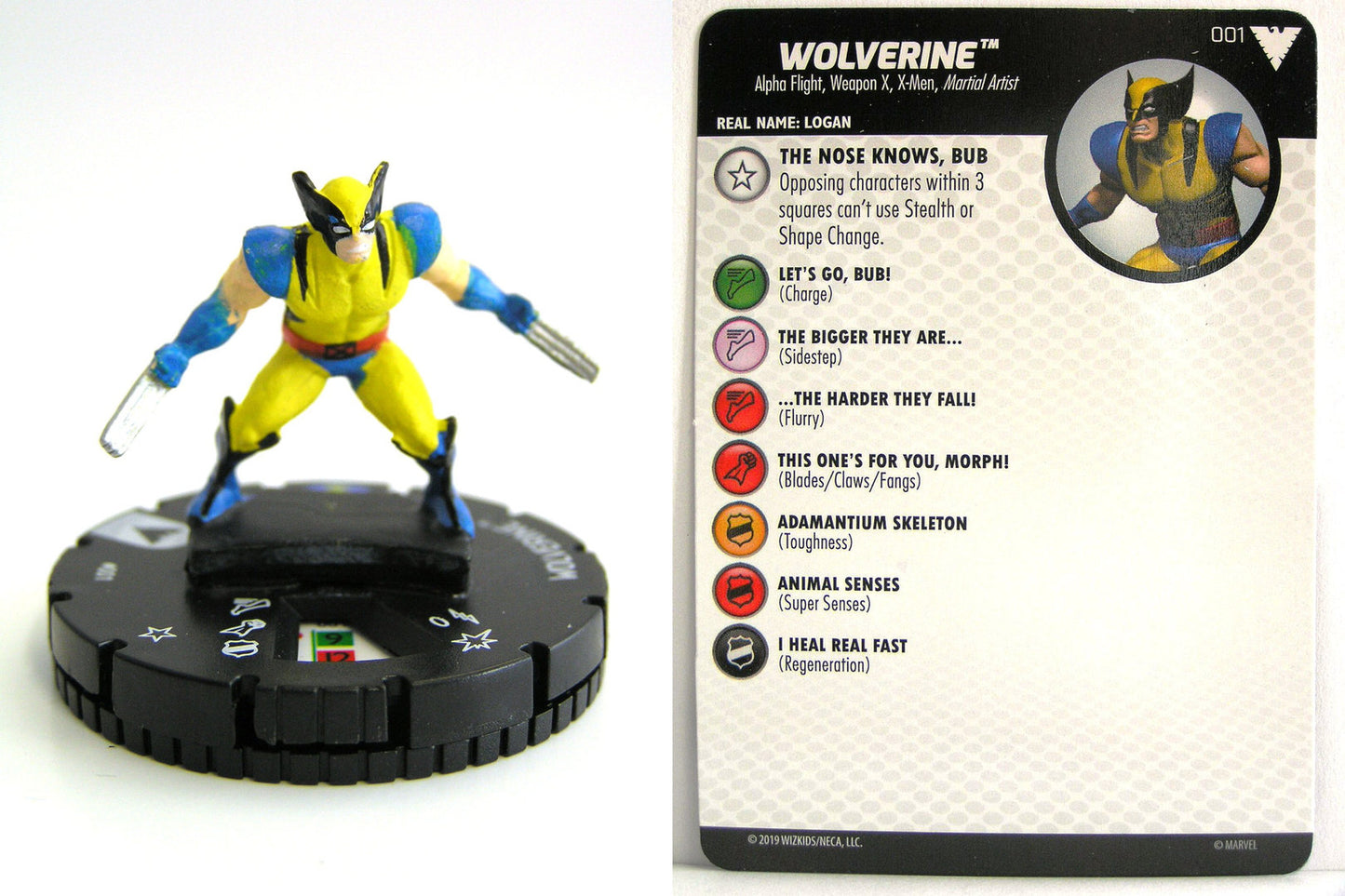 Heroclix - Marvel Animated X-Men Dark Phoenix Saga - WOLVERINE #001