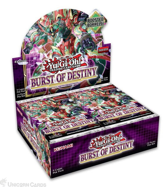 Yu-Gi-Oh! - Burst of Destiny Booster Box (24 Packs)