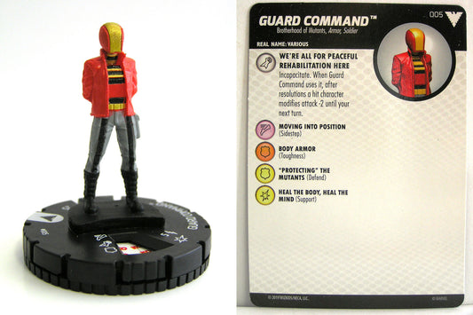 Heroclix - Marvel Animated X-Men Dark Phoenix Saga - GUARD COMMAND #005
