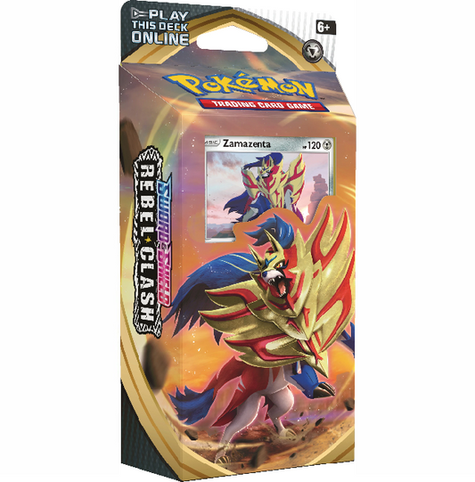 Pokemon TCG SM14 Sword and Shield 2 Rebel Clash Theme Deck Zamazenta
