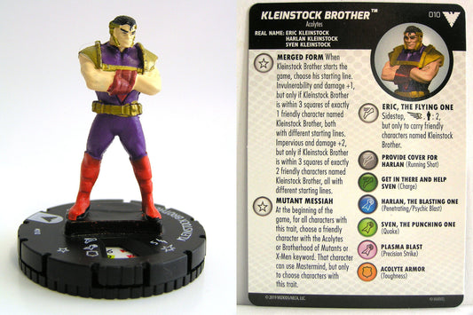 Heroclix - Marvel Animated X-Men Dark Phoenix Saga - KLEINSTOCK BROTHER #010