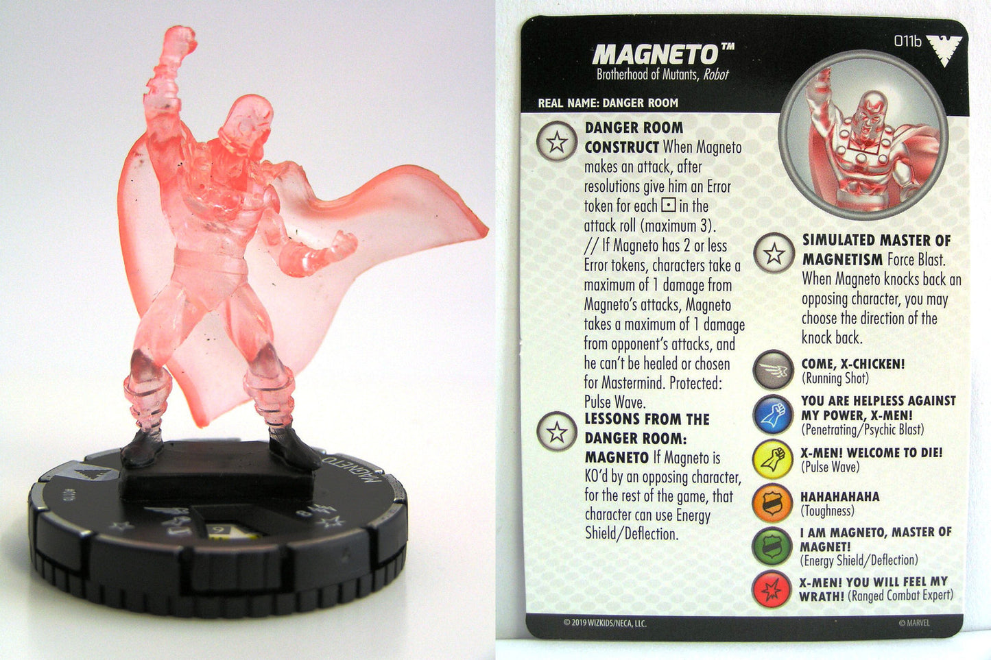 Heroclix - Marvel Animated X-Men Dark Phoenix Saga - MAGNETO #011b PRIME
