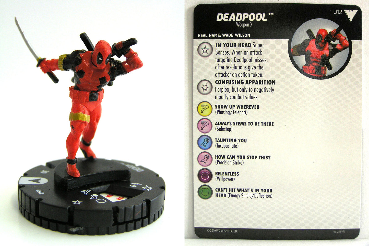 Heroclix - Marvel Animated X-Men Dark Phoenix Saga - DEADPOOL #012