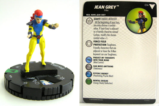 Heroclix - Marvel Animated X-Men Dark Phoenix Saga - JEAN GREY #014