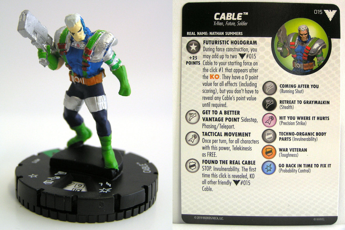 Heroclix - Marvel Animated X-Men Dark Phoenix Saga - CABLE #015