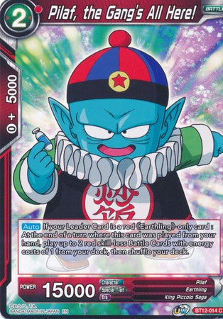 Pilaf, the Gang's All Here! (BT12-014) [Vicious Rejuvenation]