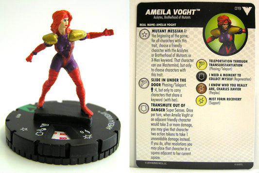 Heroclix - Marvel Animated X-Men Dark Phoenix Saga - AMEILA VOGHT #019