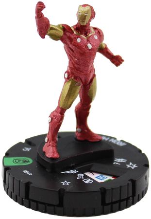 Heroclix - Marvel Captain America and the Avengers - Iron Man 019